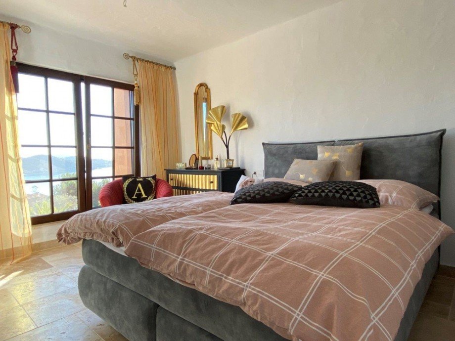 Hauptschlafzimmer-Master bedroom Penthousewohnung Calvi� / Peguera