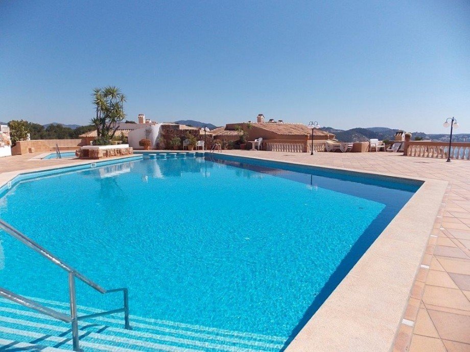 Gemeinschaftspol Aldea 3-Cala Fornells Terrassenwohnung Cala Fornells