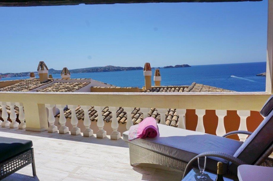 Sea view apartment in cala Fornells for sale Terrassenwohnung Cala Fornells