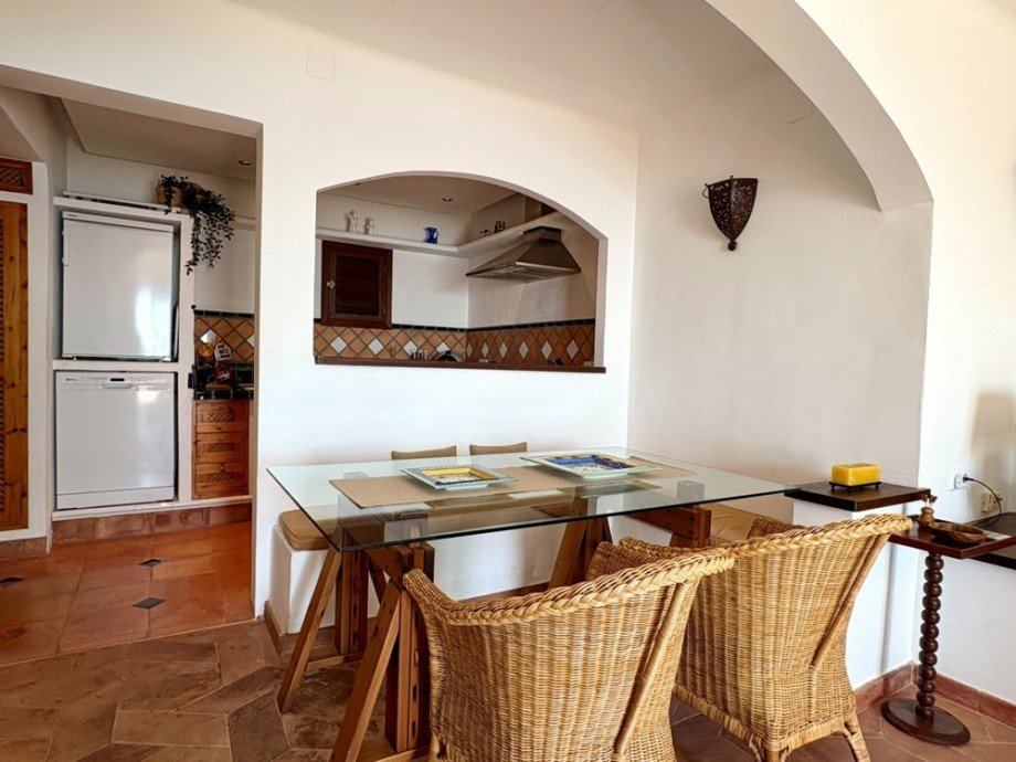 Apartment Cala Fornells-dining area Terrassenwohnung Peguera / Peguera