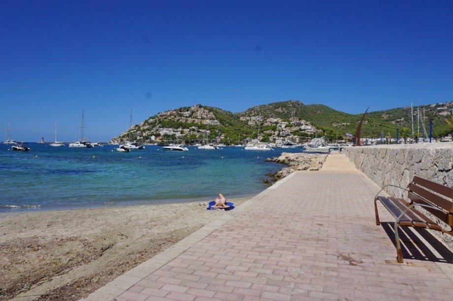 Meerzugang nur 50 Meter entfernt-Sea access just 50 meters aaway Penthousewohnung Andratx / Port d'Andratx