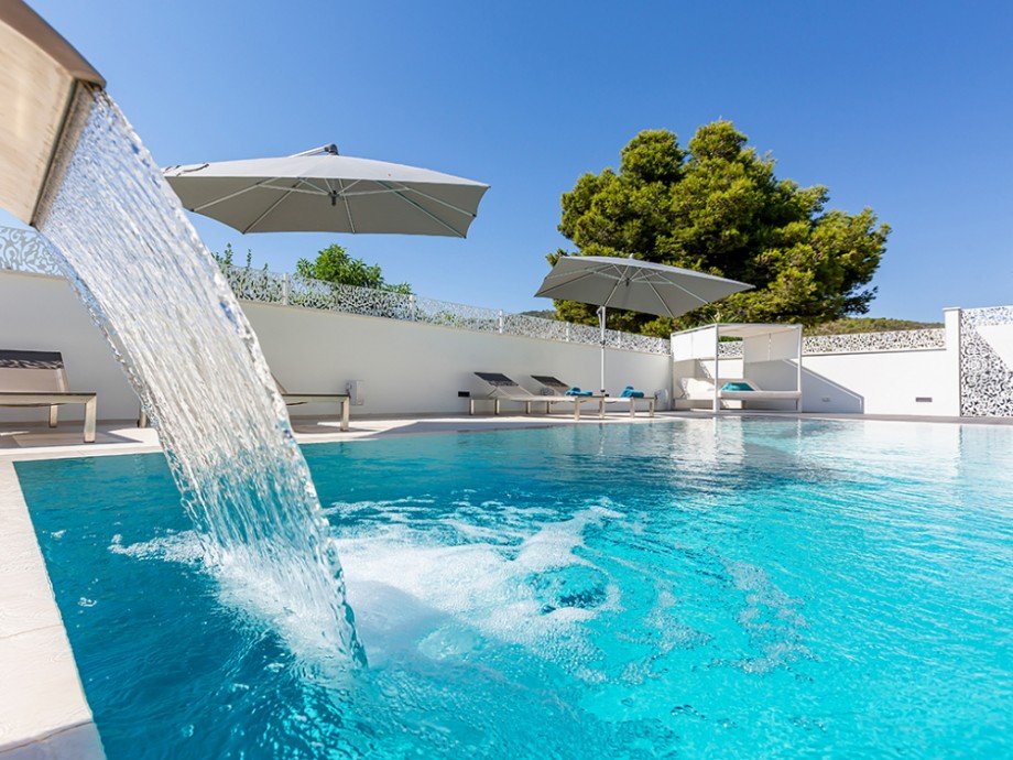 Pool-Landschaft Villa Portals Nous