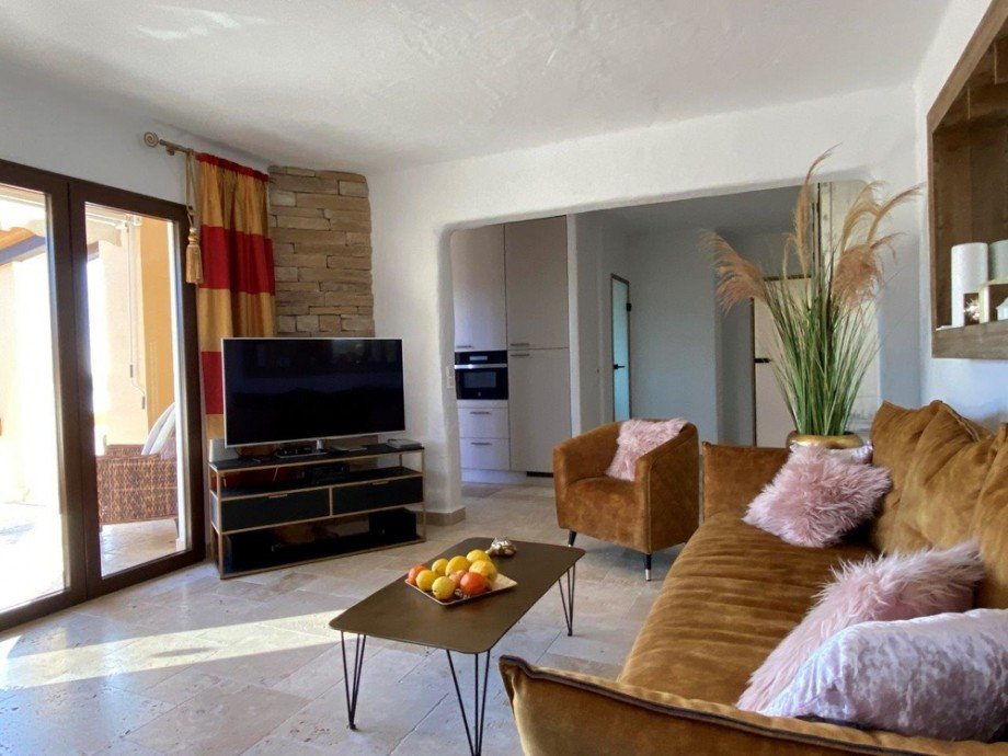 Wohnzimmer-Livin room Penthousewohnung Calvi� / Peguera